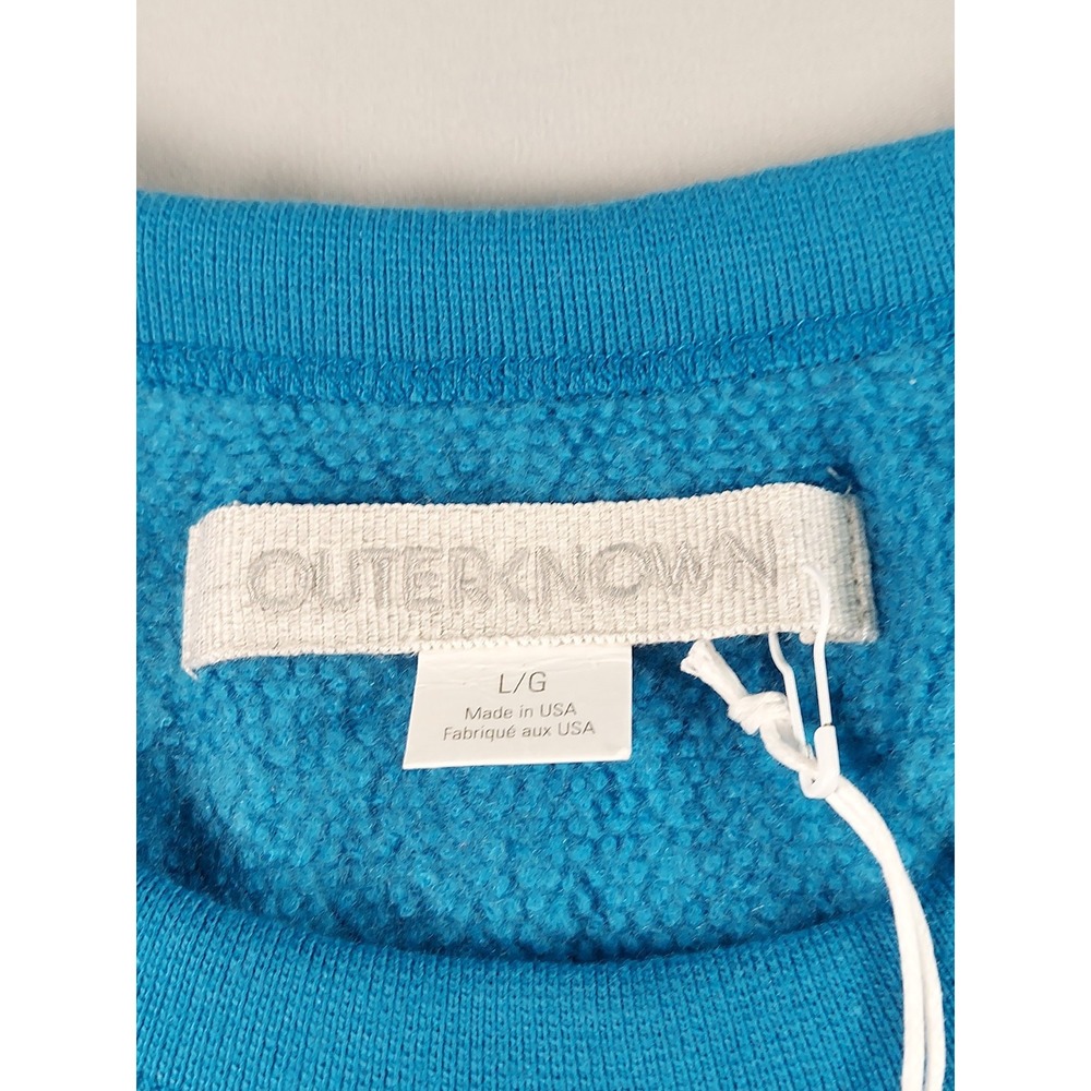 NWT Outerknown Sweater Mens Large Crewneck Pullover Sunnyside Hightide Comfort - Picture 10 of 12